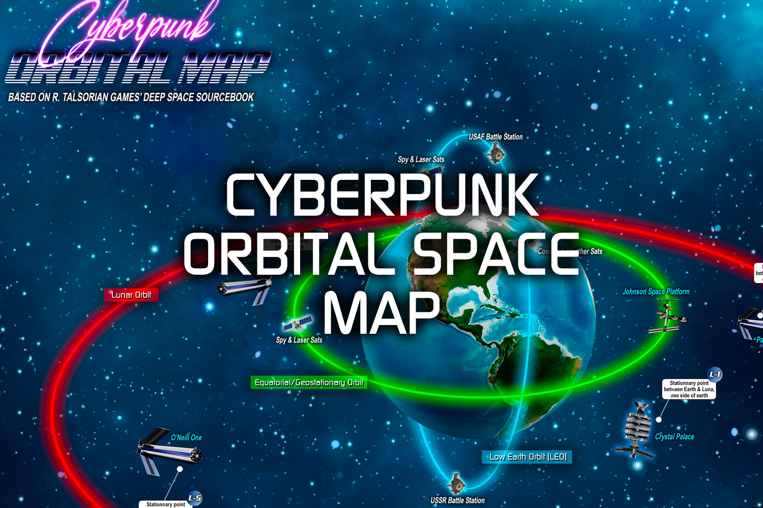 ORBITAL SPACE MAP